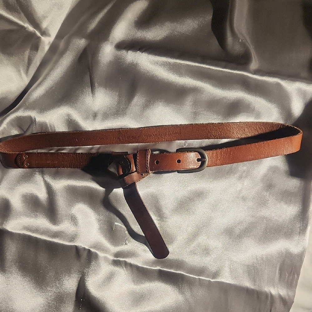 Women Brown Leather Belt SOLD